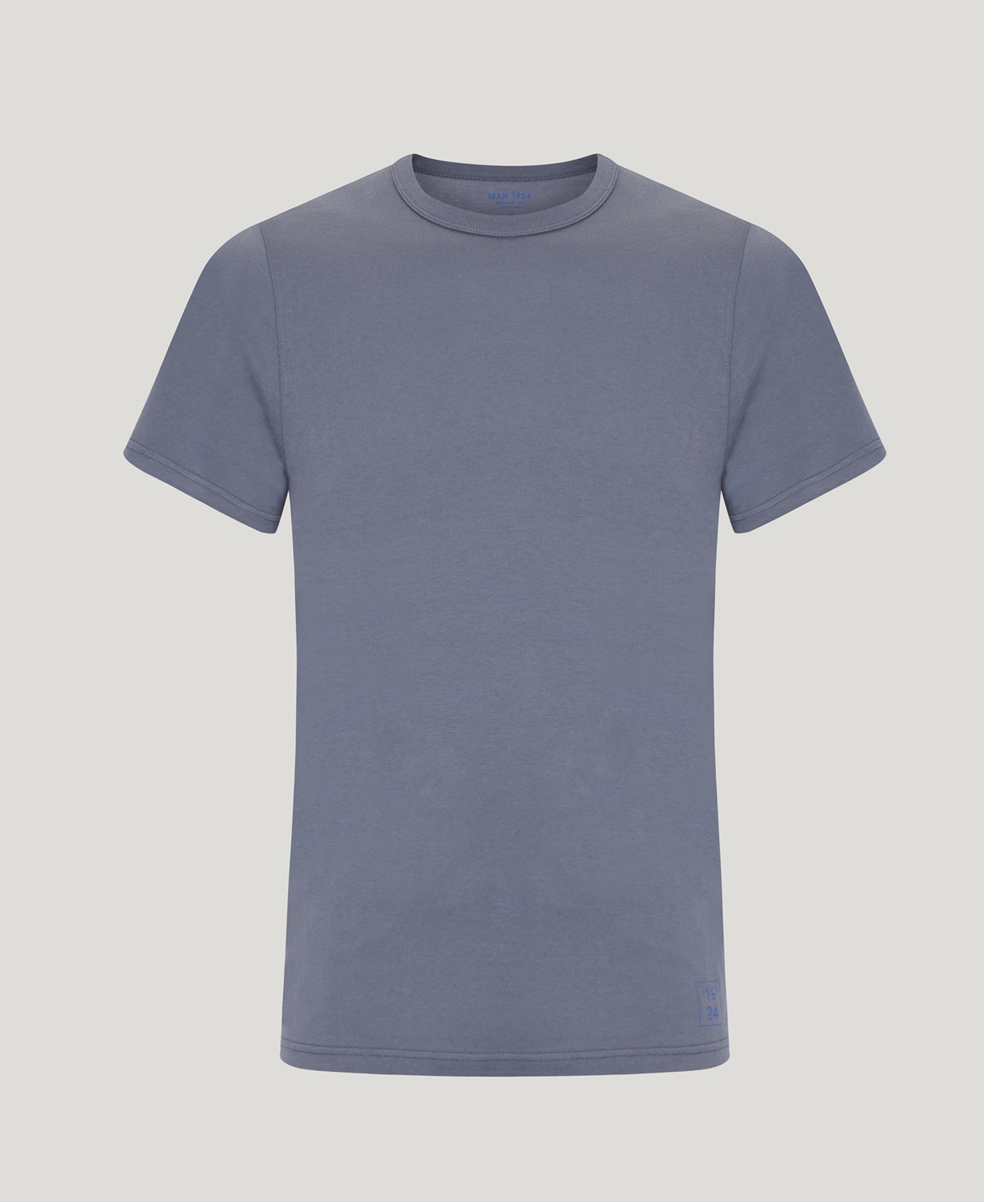 Light Grey Plain Short Sleeves T-Shirt