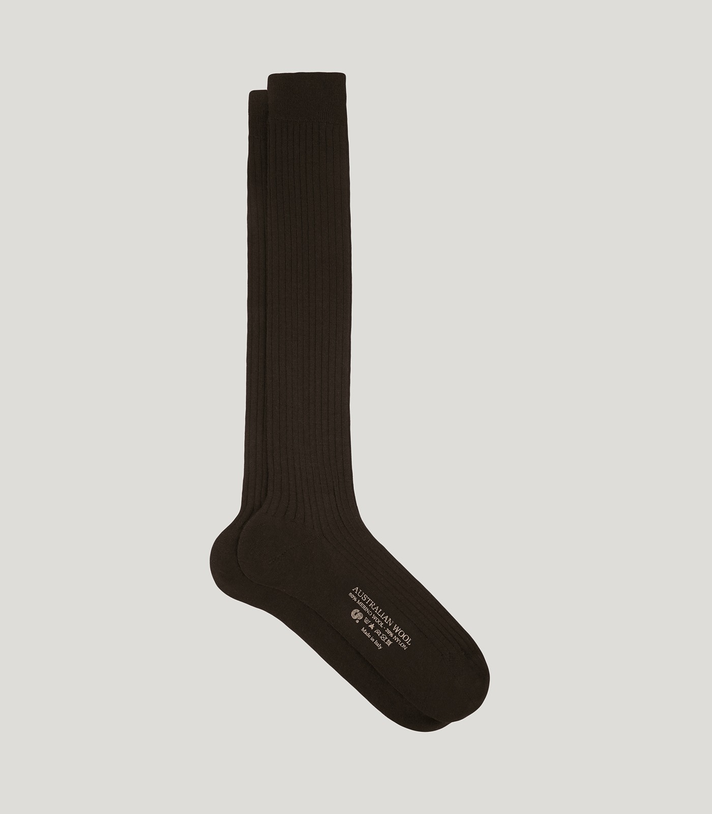 Khaki Knee-High Socks