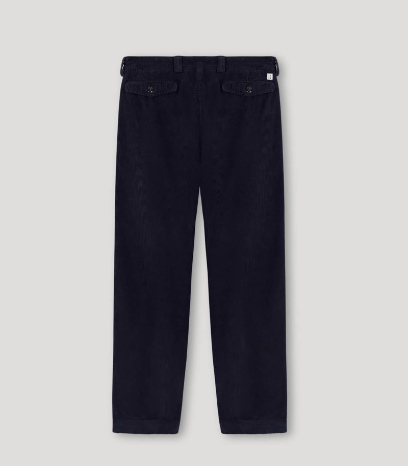 Navy Corduroy Army Trousers