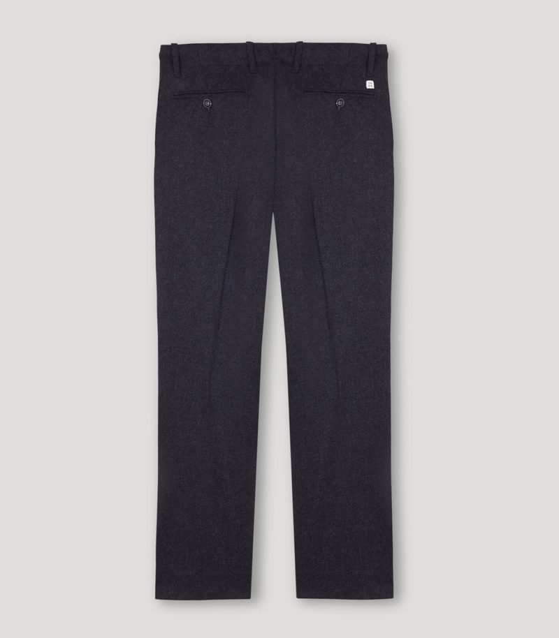 Grey Wool Tomi Trousers