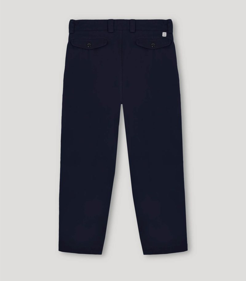 Navy Cotton Army Trousers