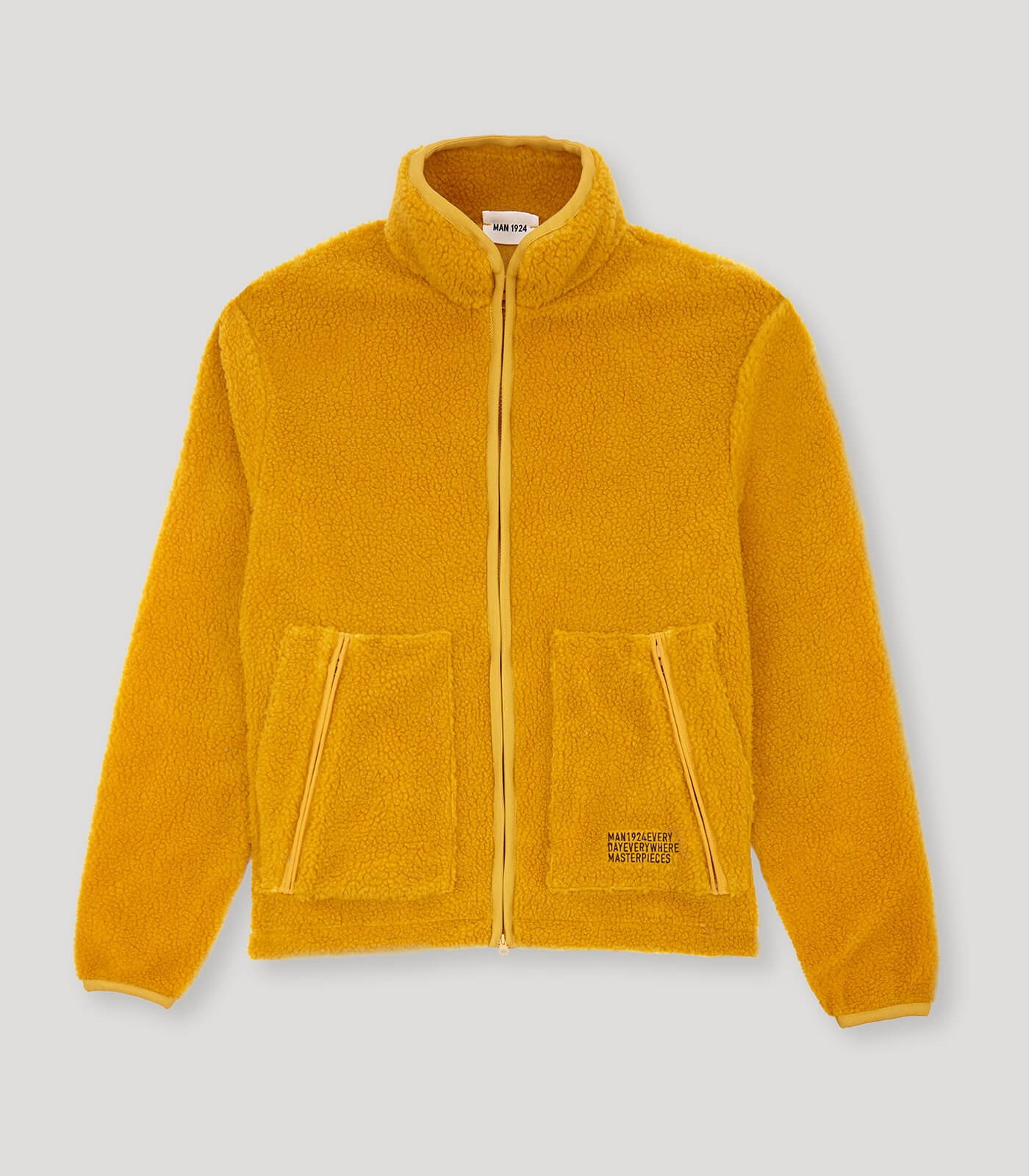 Mustard Sheepskin Jacket
