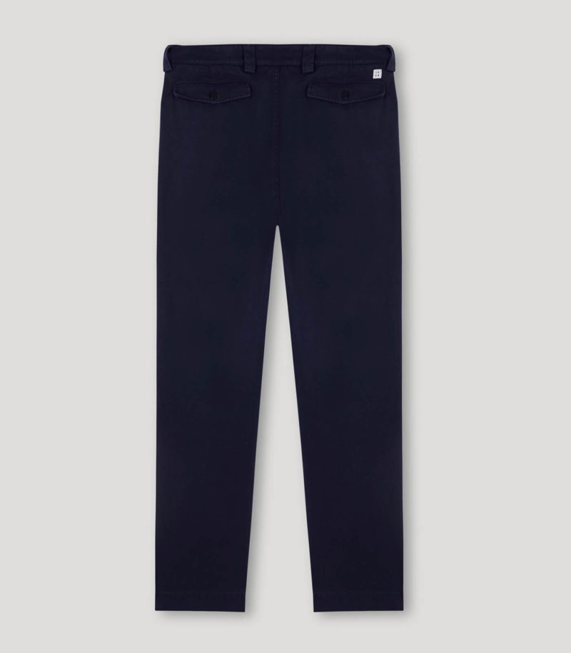 Navy Cotton Army Trousers SS22