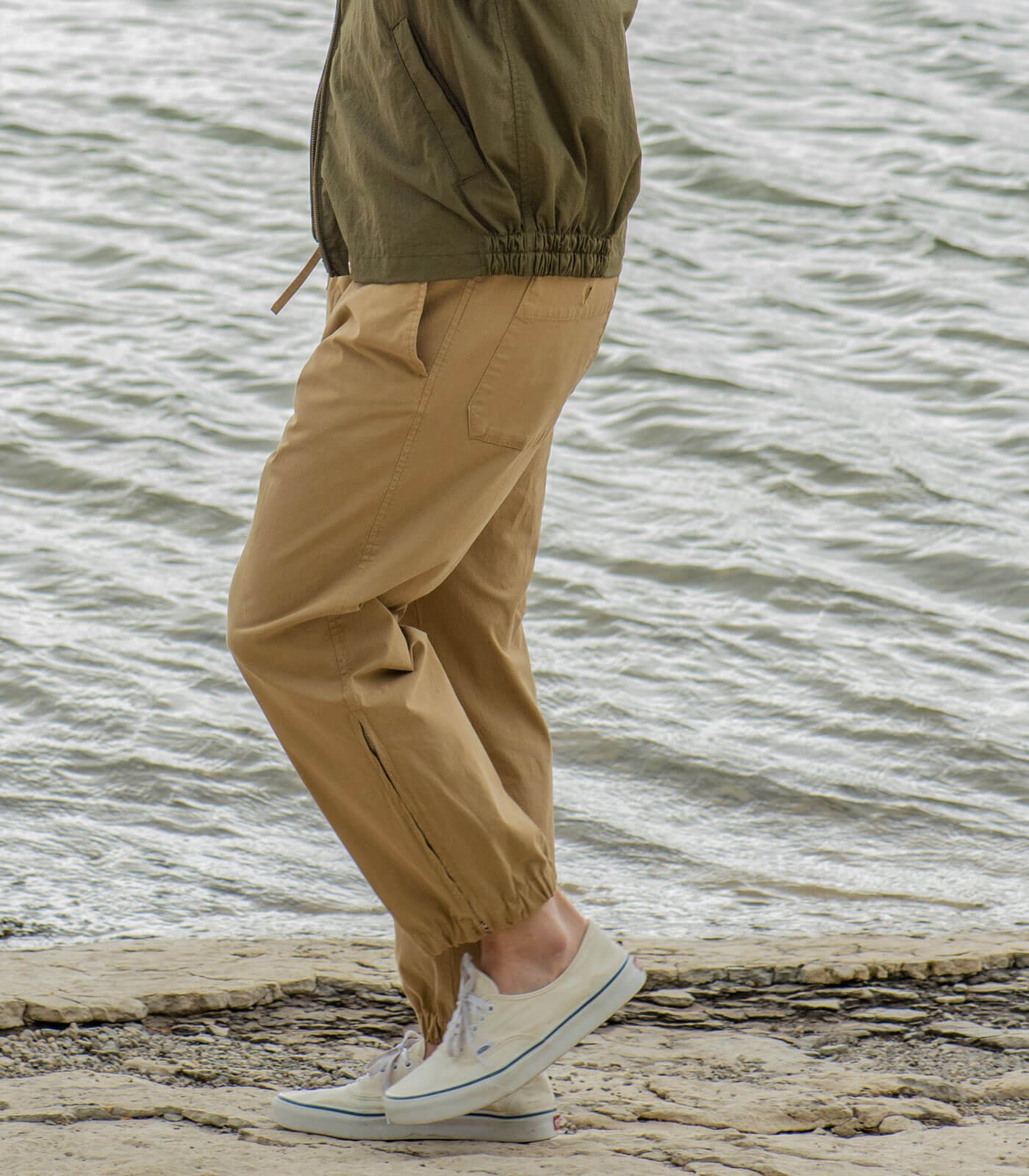 Camel Joggy Trousers