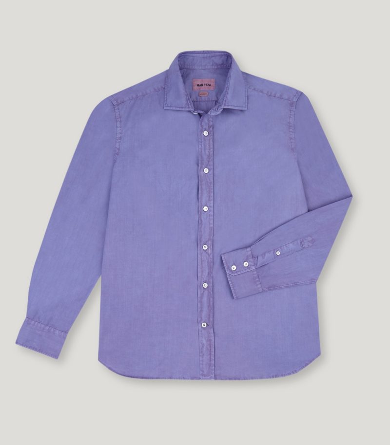 Lilac Cutaway Casual Shirt